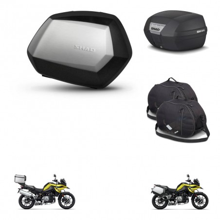 SHAD Trunk SH44 + mounting bracket SH35 PREMIUM suitcases accessories BAUL KIT-482539