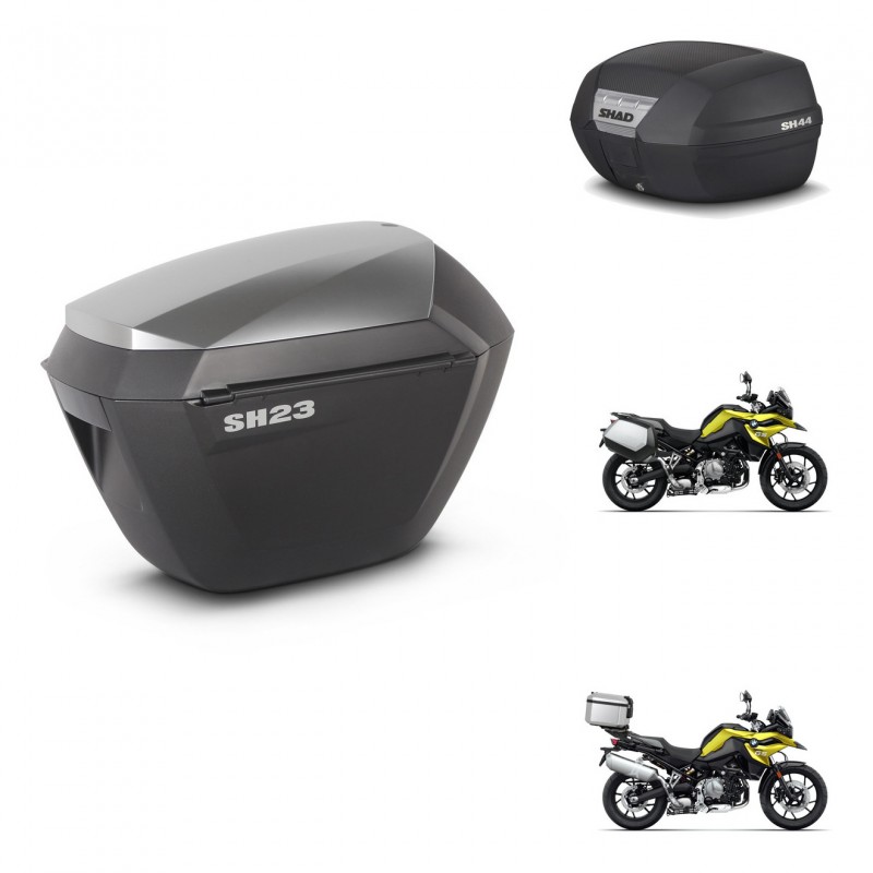 SHAD Baul SH44 + soporte montaje maletas sh23 alu KIT-482540
