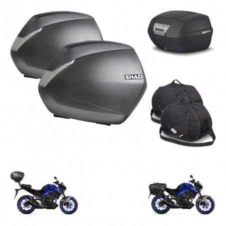 SHAD Baul SH44 + soporte montaje maletas SH36 accesorios KIT-482548