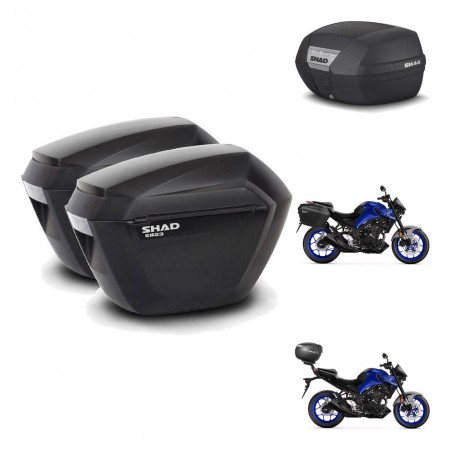 SHAD Baul SH44 + soporte montaje maletas sh23 KIT-482549
