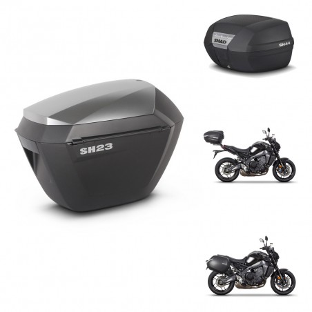 SHAD Baul SH44 + soporte montaje maletas sh23 alu KIT-482558