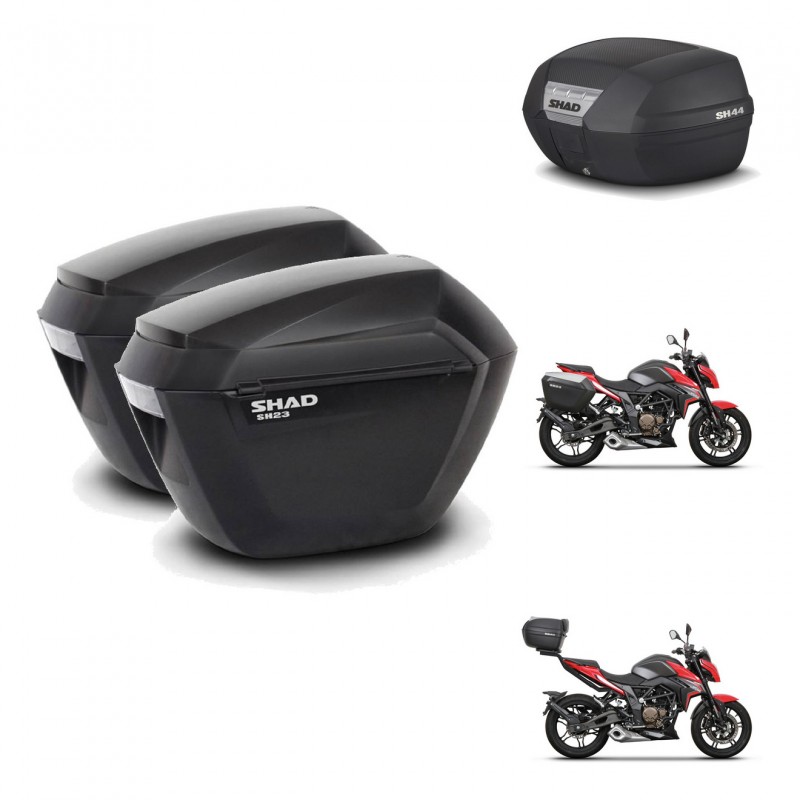 SHAD Baul SH44 + soporte montaje maletas sh23 KIT-482567