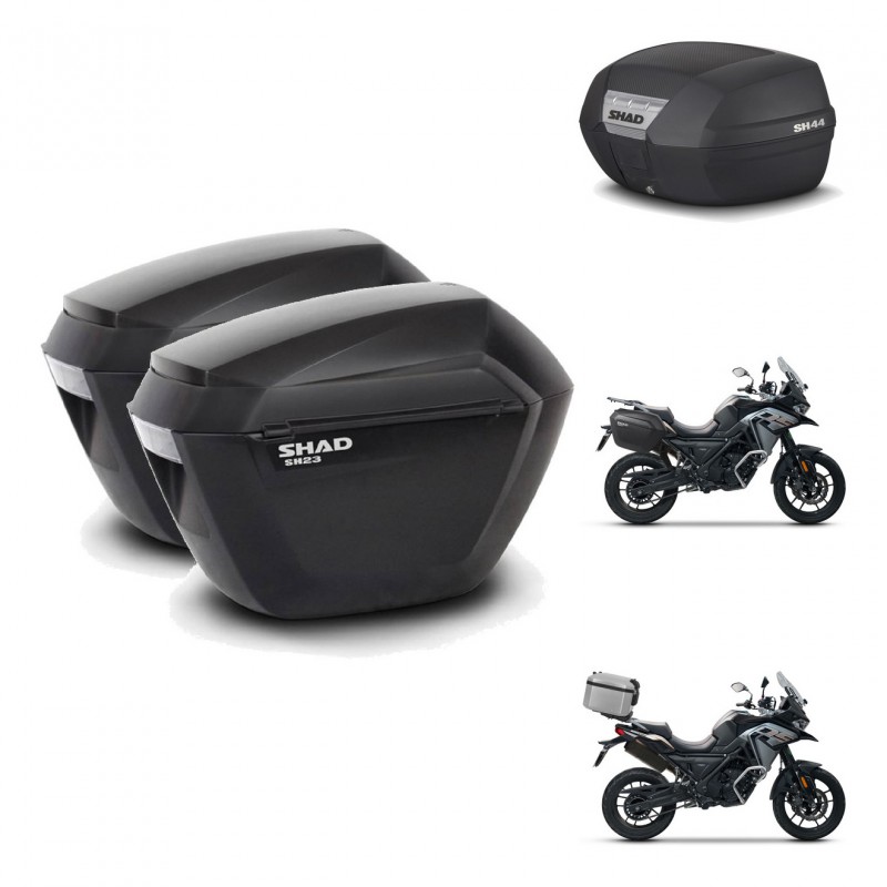 SHAD Baul SH44 + soporte montaje maletas sh23 KIT-482579