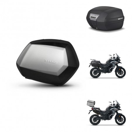 SHAD Baul SH44 + soporte montaje maletas SH35 PREMIUM KIT-482580