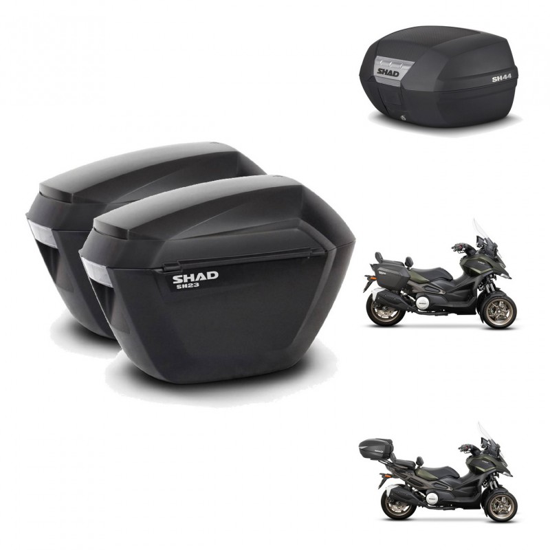 SHAD Baul SH44 + soporte montaje maletas sh23 KIT-482585