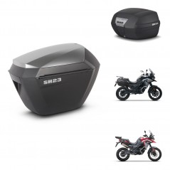 SHAD Baul SH44 + soporte montaje maletas sh23 alu KIT-482600