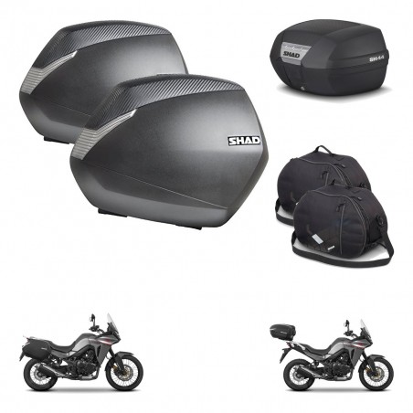 SHAD Baul SH44 + soporte montaje maletas SH36 accesorios KIT-482602