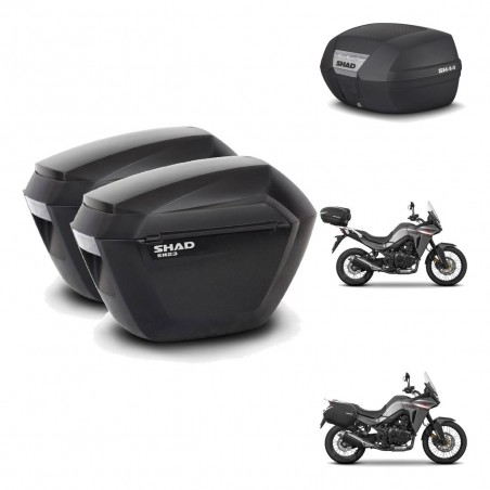 SHAD Baul SH44 + soporte montaje maletas sh23 KIT-482603