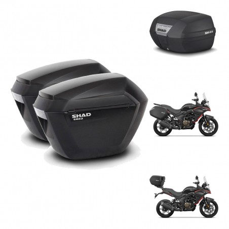 SHAD Baul SH44 + soporte montaje maletas sh23 KIT-482609