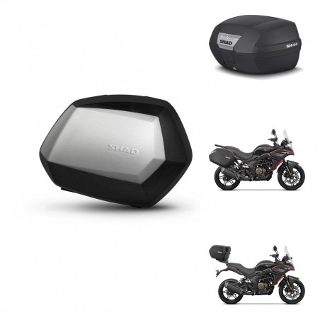 SHAD Baul SH44 + soporte montaje maletas SH35 PREMIUM KIT-482610