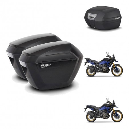 SHAD Baul SH44 + soporte montaje maletas sh23 KIT-482615