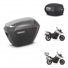 SHAD Baul SH44 + soporte montaje maletas sh23 alu KIT-482624