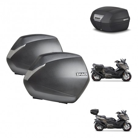 SHAD SH44 trunk + mounting bracket SH36 suitcases BAUL KIT-482625