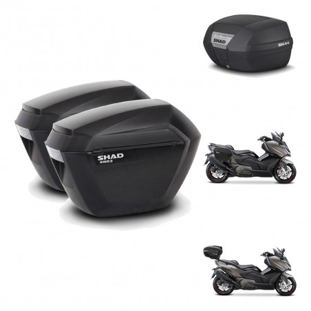 SHAD Baul SH44 + soporte montaje maletas sh23 KIT-482627