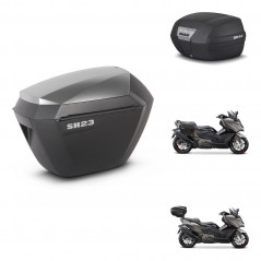 SHAD Baul SH44 + soporte montaje maletas sh23 alu KIT-482630