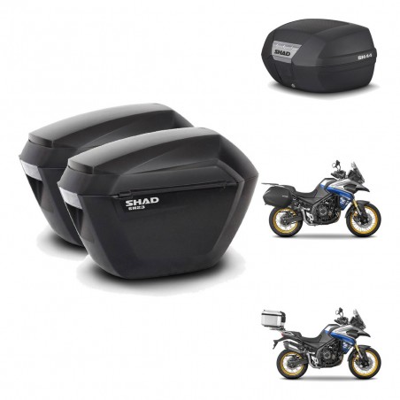 SHAD Baul SH44 + soporte montaje maletas sh23 KIT-482633
