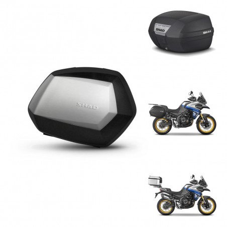 SHAD Baul SH44 + soporte montaje maletas SH35 PREMIUM KIT-482634