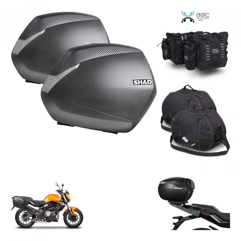 SHAD Baul maleta + soporte montaje maletas SH36 accesorios KIT-482674