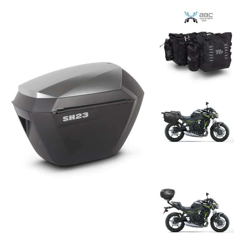 SHAD Suitcase trunk + mounting support sh23 alu suitcases KIT-482702