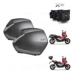 SHAD Baul maleta + soporte montaje maletas SH36 KIT-482709