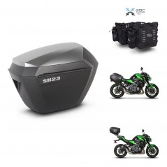 SHAD Baul maleta + soporte montaje maletas sh23 alu KIT-482726