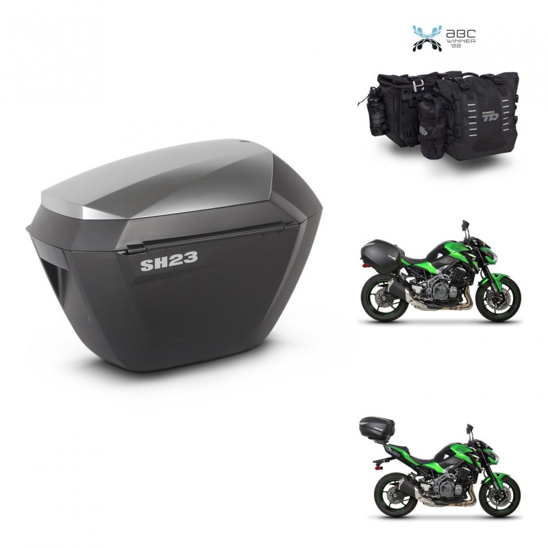 SHAD Suitcase trunk + mounting support sh23 alu suitcases KIT-482726