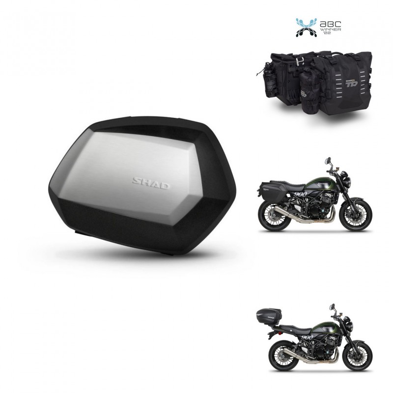 SHAD Suitcase trunk + mounting support SH35 PREMIUM suitcases KIT-482766