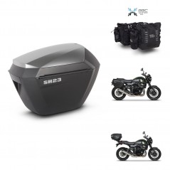 SHAD Suitcase trunk + mounting support sh23 alu suitcases KIT-482768