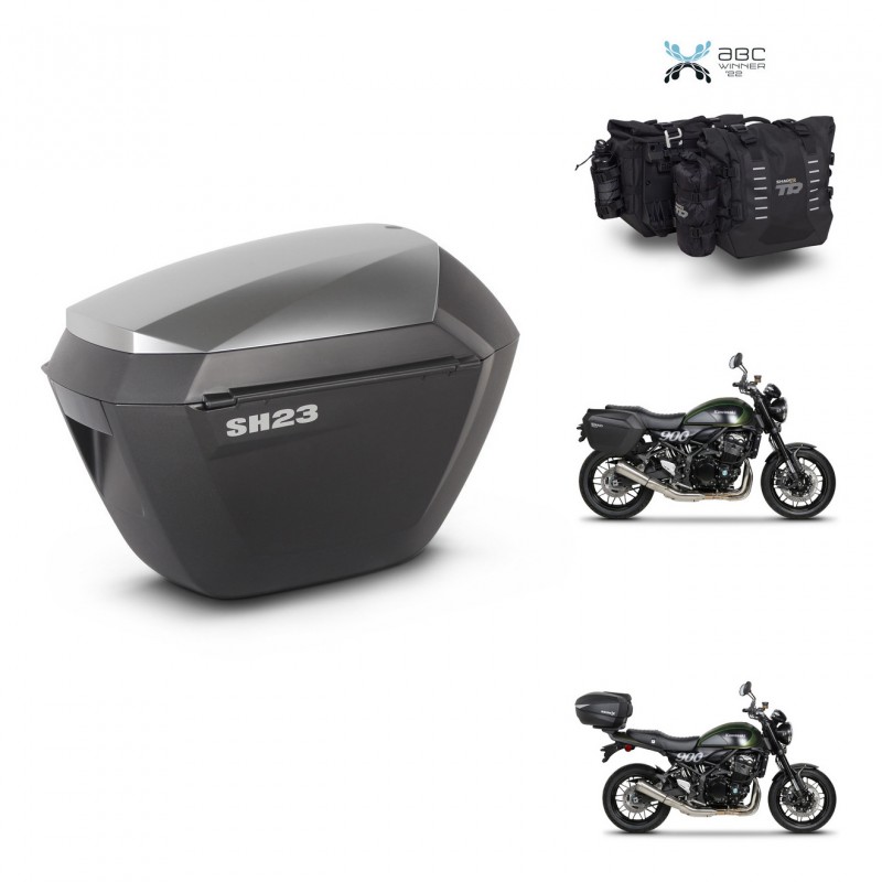 SHAD Suitcase trunk + mounting support sh23 alu suitcases KIT-482768