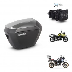 SHAD Baul maleta + soporte montaje maletas sh23 alu KIT-482780