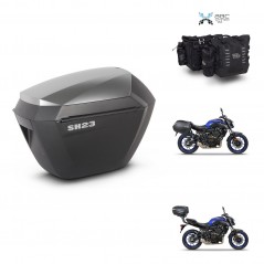 SHAD Baul maleta + soporte montaje maletas sh23 alu KIT-482786