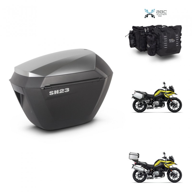 SHAD Baul maleta + soporte montaje maletas sh23 alu KIT-482792