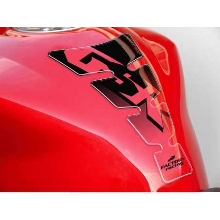 PUIG Protector de Deposito Spirit para Moto - Negro y Transparente 4329