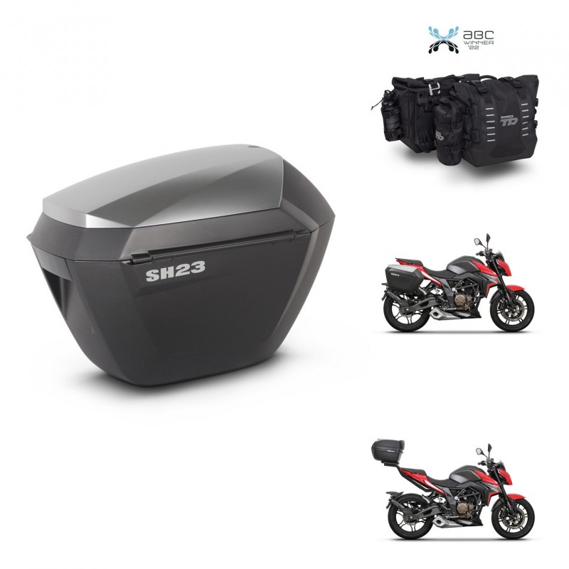 SHAD Suitcase trunk + mounting support sh23 alu suitcases KIT-482822