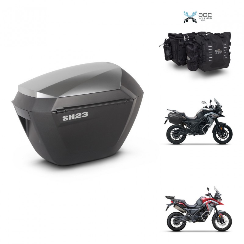 SHAD Baul maleta + soporte montaje maletas sh23 alu KIT-482852