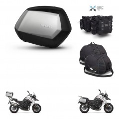 SHAD Baul maleta + soporte montaje maletas SH35 PREMIUM accesorios KIT-482875