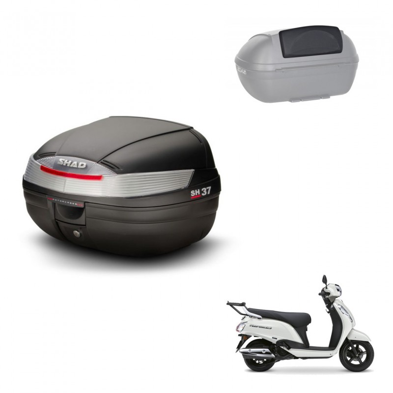 SHAD Suitcase trunk + mounting support backrest KIT-482904