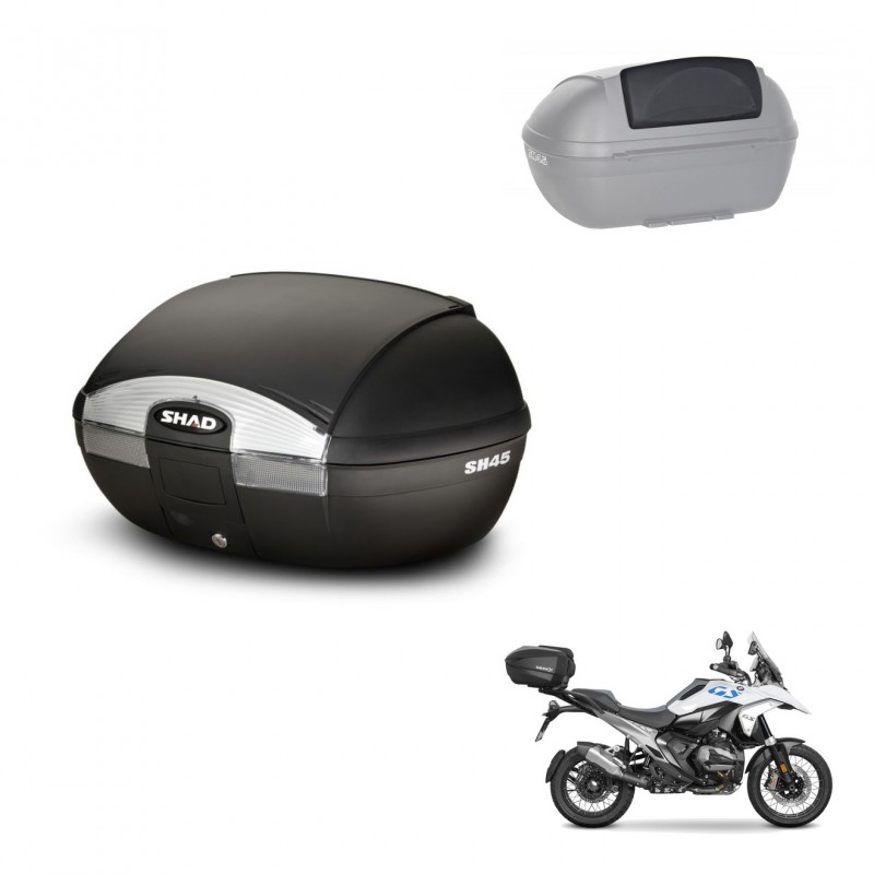 SHAD SH45 trunk + mounting bracket backrest KIT-482942
