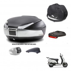 SHAD Trunk SH48 backrest cover + mounting bracket accessories KIT-482984