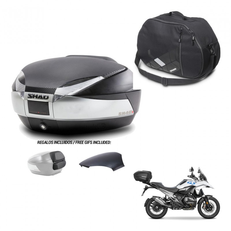SHAD Trunk SH48 backrest cover + mounting bracket internal bag KIT-482991