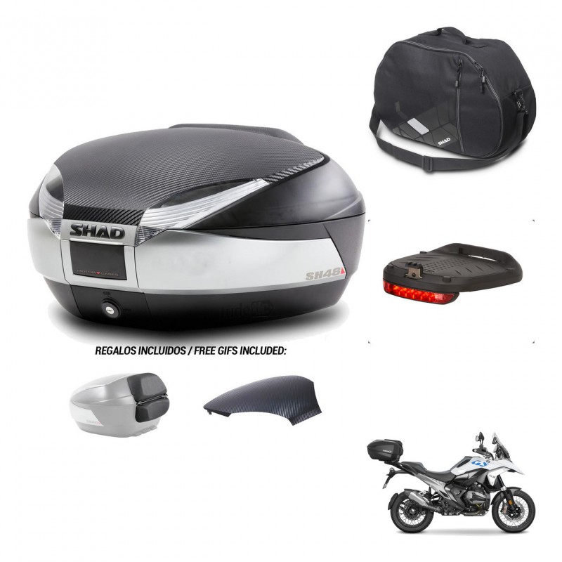 SHAD Trunk SH48 backrest cover + mounting bracket accessories KIT-482992