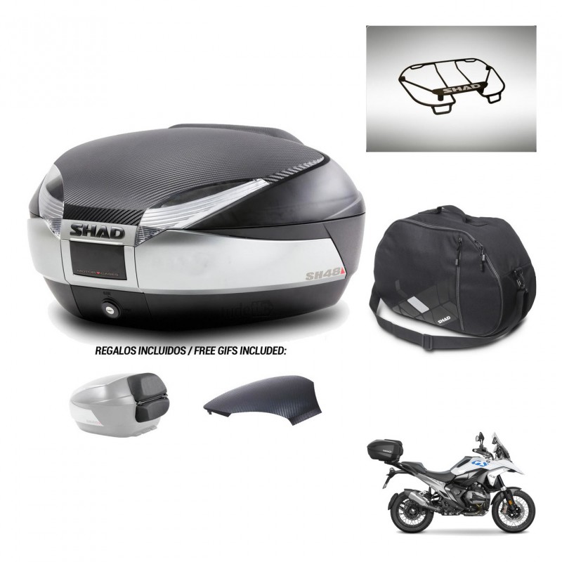 SHAD Trunk SH48 backrest cover + mounting bracket accessories KIT-482995