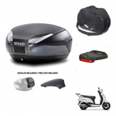 SHAD Trunk SH48 backrest cover + mounting bracket accessories 49 L KIT-483008
