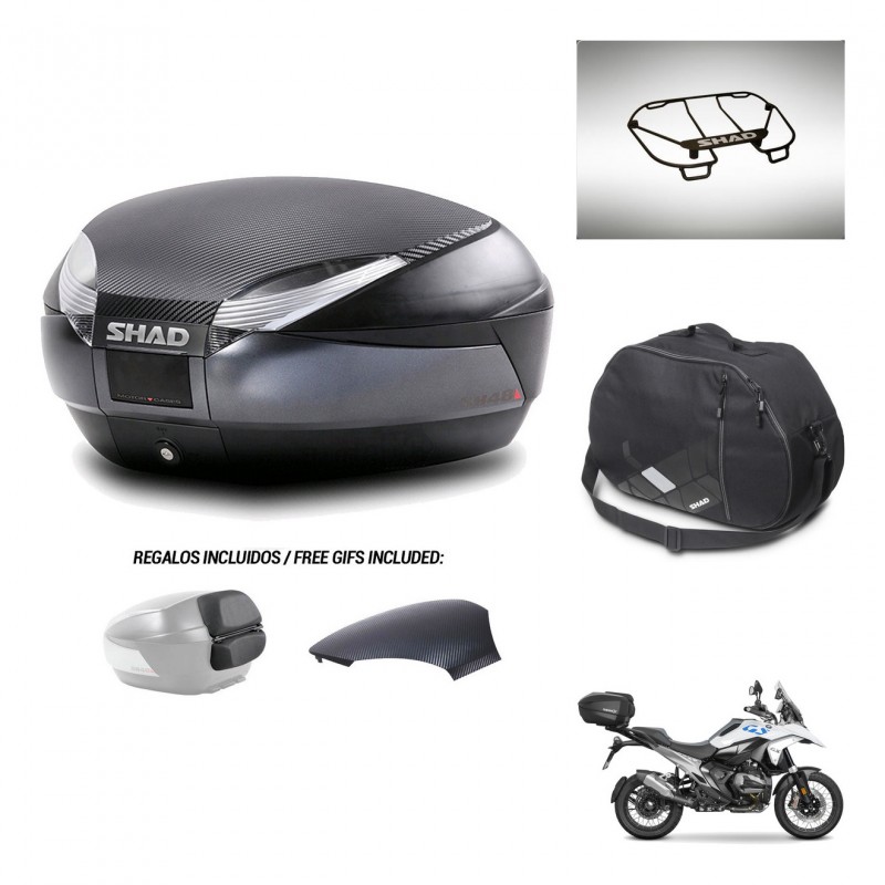 SHAD Trunk SH48 backrest cover + mounting bracket accessories 49 L KIT-483019