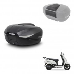SHAD Trunk SH58 + mounting bracket backrest KIT-483045