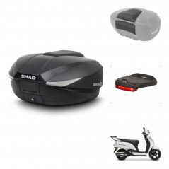 SHAD Baul SH58 + soporte montaje accesorios KIT-483046