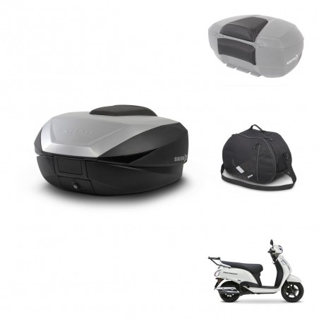 SHAD Baul SH59 + soporte montaje accesorios 59L KIT-483071