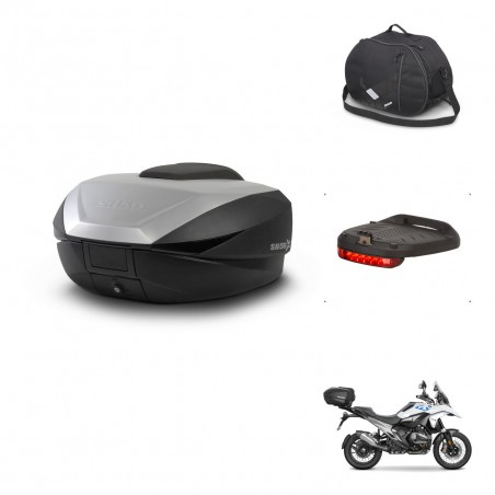 SHAD SH59 trunk + mounting bracket accessories 59L KIT-483076