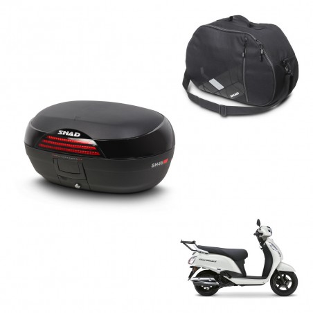 SHAD Baul SH46 + soporte montaje bolsa interna 45 L KIT-483099