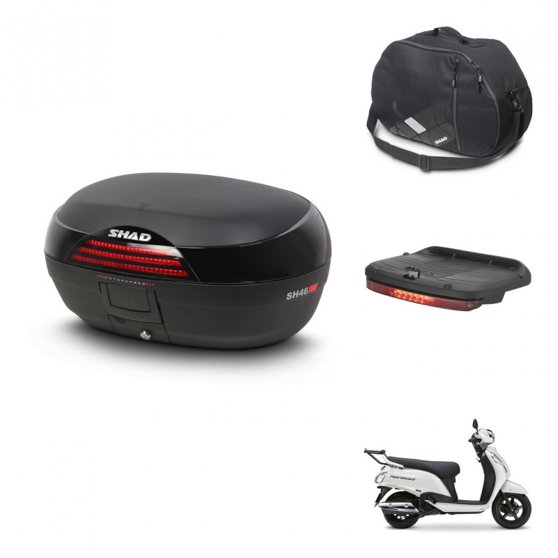 SHAD Baul SH46 + soporte montaje accesorios 45 L KIT-483100
